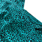 Branded Green Leopard print Wrap Dress - Size 12