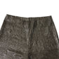 River Island Metallic Wide Leg Trousers Women's Elasticated Waist - Size S