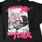 Shawn Mendes The Tour Hoodie Size L Unisex Black Graphic Print Cotton