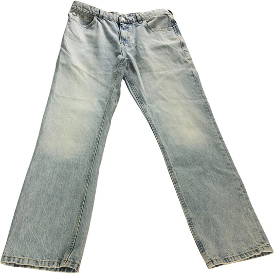 River Island Straight Leg Jeans W30 L32 Men's Light Wash Blue Denim
