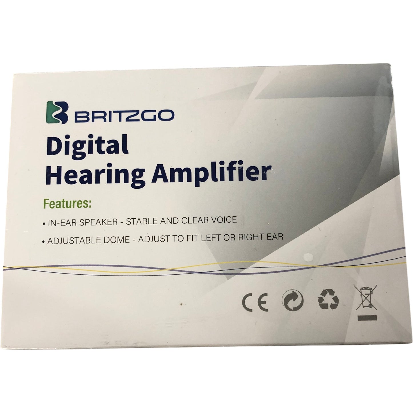 BRITZGO Digital Hearing Amplifier VHP-602 In Ear Adjustable Dome New Features