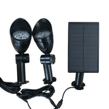 LED Spotlight TS-S2203S 6000K Solar Lights Outdoor Garden LED Lighting Two Pack