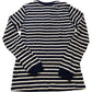 Striped Long Sleeve Top 11-12 Years Boys Cotton Navy White