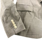 River Island Blazer UK34R Men's Tailored Fit Beige Check Blazer
