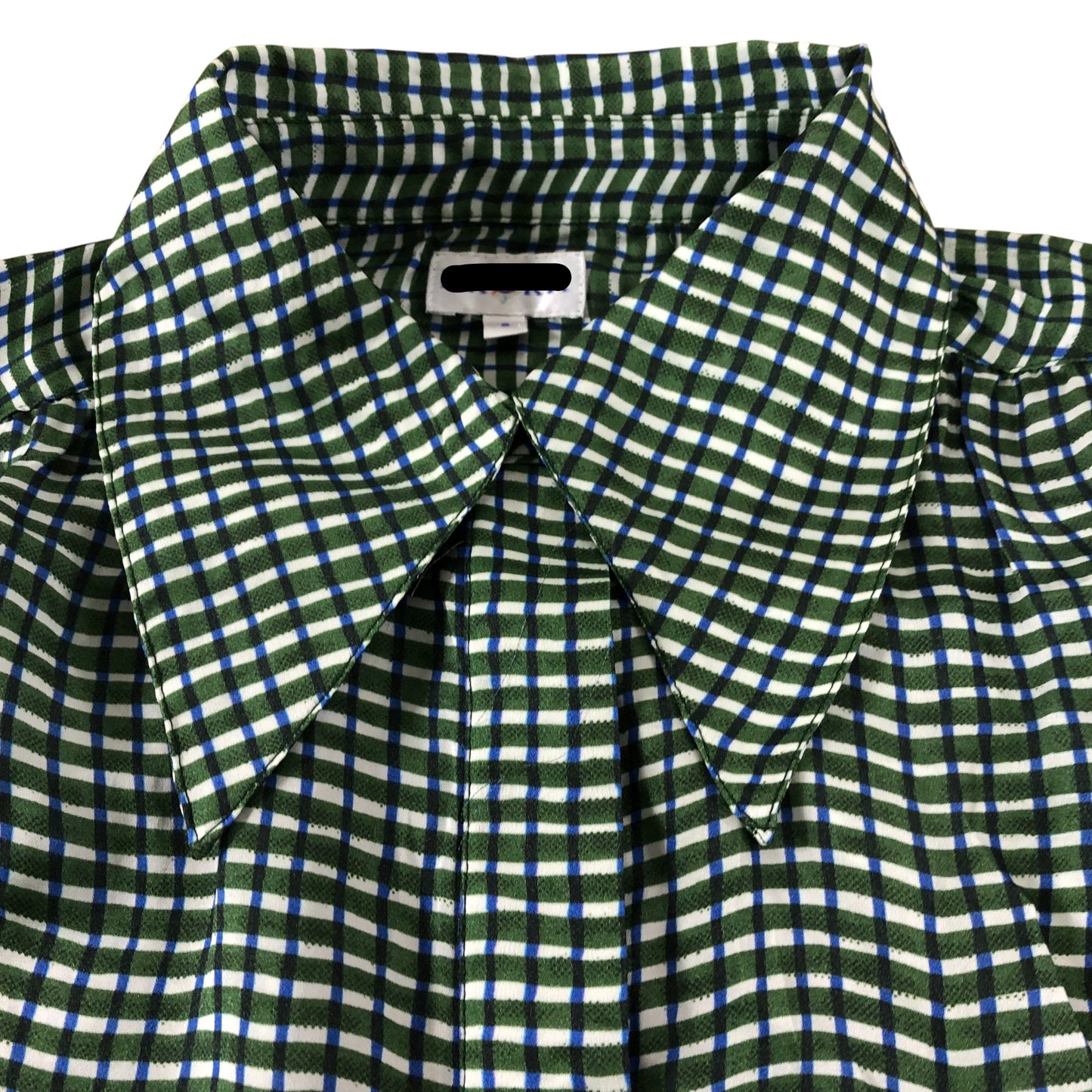 Branded Green Checked Shirt - Size 6