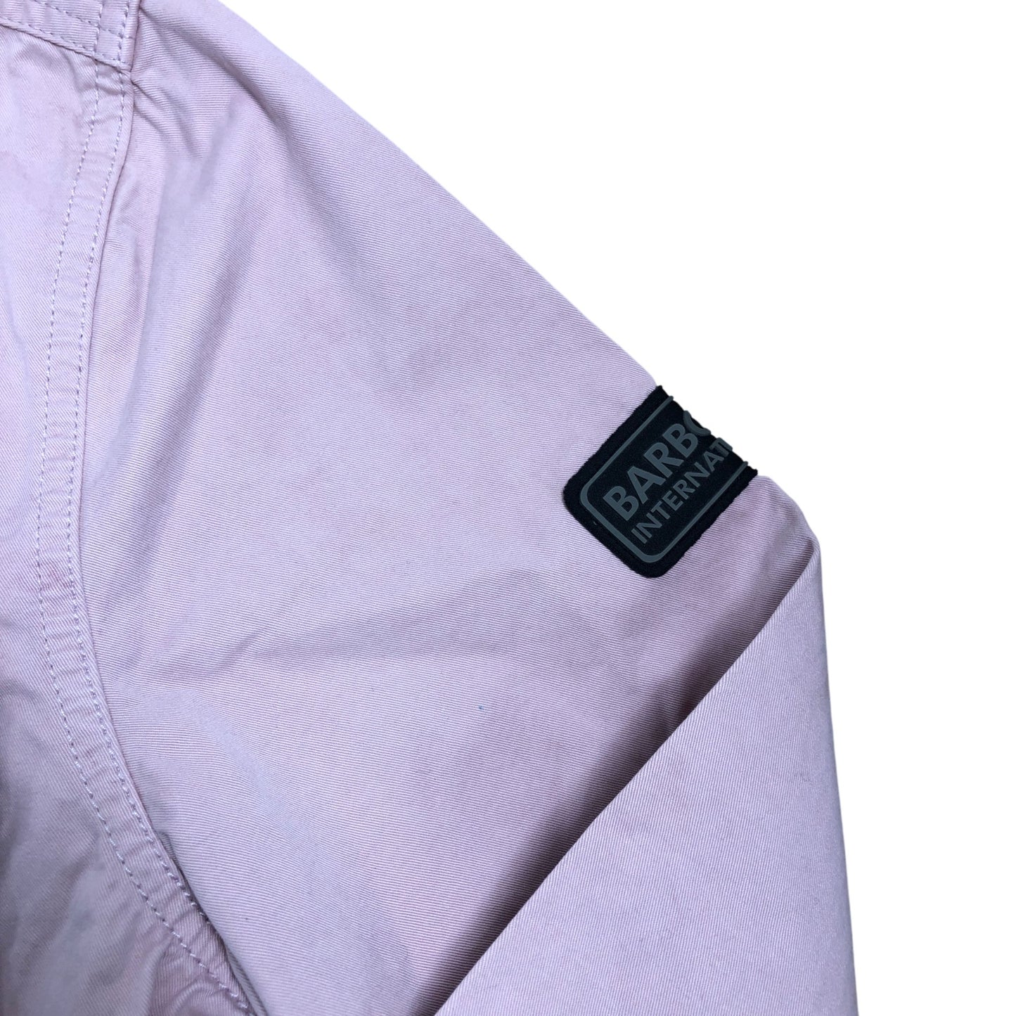 Barbour International M Pink Jacket Men's Casual Lightweight Cotton M