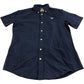 Barbour Oxtown S/S Tailored Shirt S Men's Navy Cotton Classic Fit