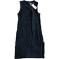 River Island Girls Black Sleeveless Dress UK9 10 Years with Tie Front Detail