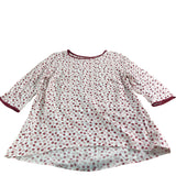 Boden Viscose Top Women's 3/4 Sleeve Red Star Print Casual Blouse UK10