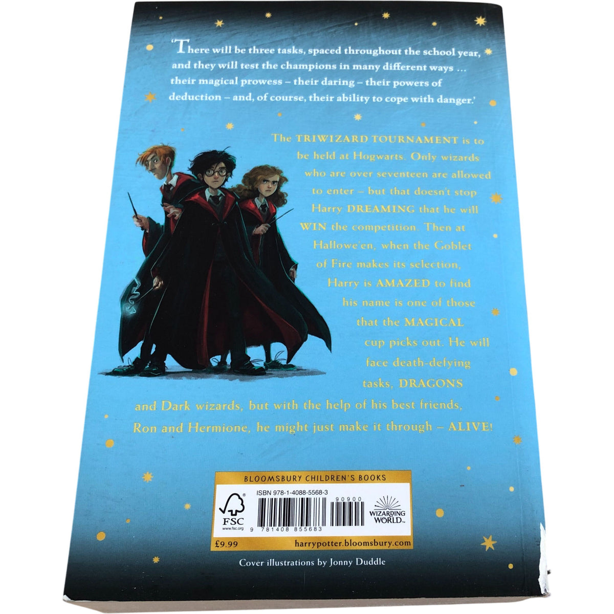 Harry Potter And The Goblet Of Fire J.K. Rowling Bloomsbury Paperback