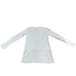 Zara Ribbed Long Sleeve Dress UK8-9 Girls Cream Stretchy