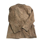 Premium M Women's Brown Suede Jacket Blazer Stylish Elegant Fashion