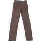 Amelia Skinny Jean Dark Tan Denim Stretch Trousers