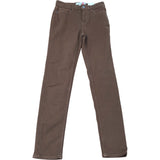 Amelia Skinny Jean Dark Tan Denim Stretch Trousers