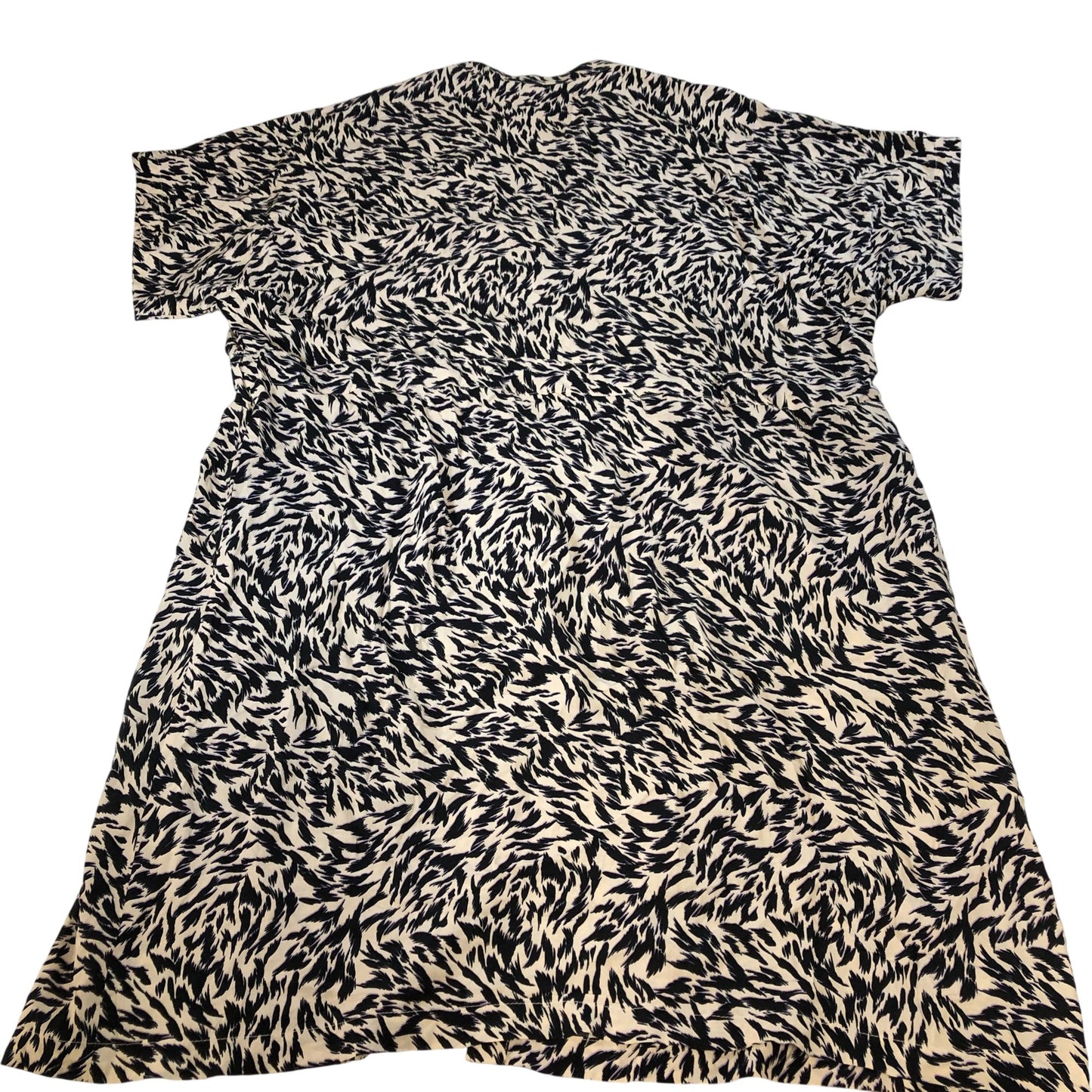 Soaked In Luxury  SLarowe Dress SS Women's Beige Black XL