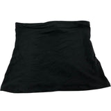 Board Angels Black Boob Tube Top Size 12 Cotton Elastic Blend