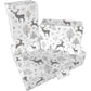 Rewrapped Christmas Wrapping Paper Pheasant & Deer 6 Sheets