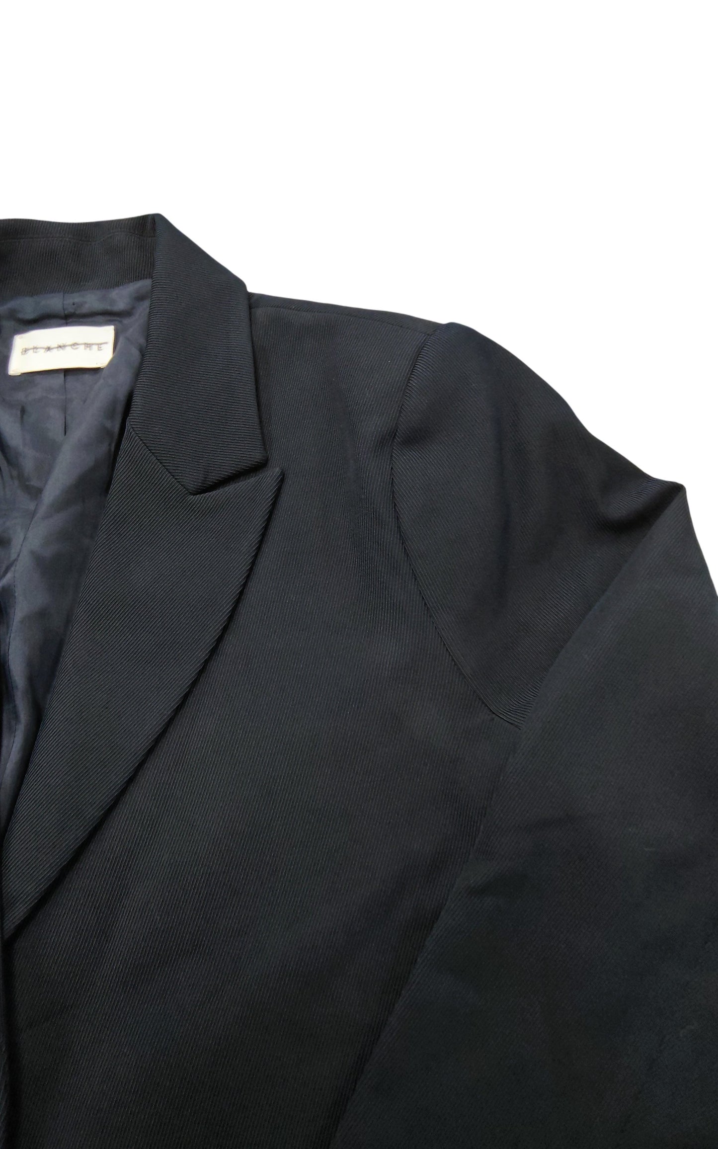 Blanche Tailored Suit Jacket UK42/14 Woman Classic Fit Midnight Blue Blazer