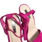 Linzi Women's Pink Suede Strappy Heels UK5 Elegant Open Toe Sandals