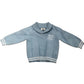 River Island Baby Set Sweater And Pants Outfit Size 0-3 Months Soft Knit Blue