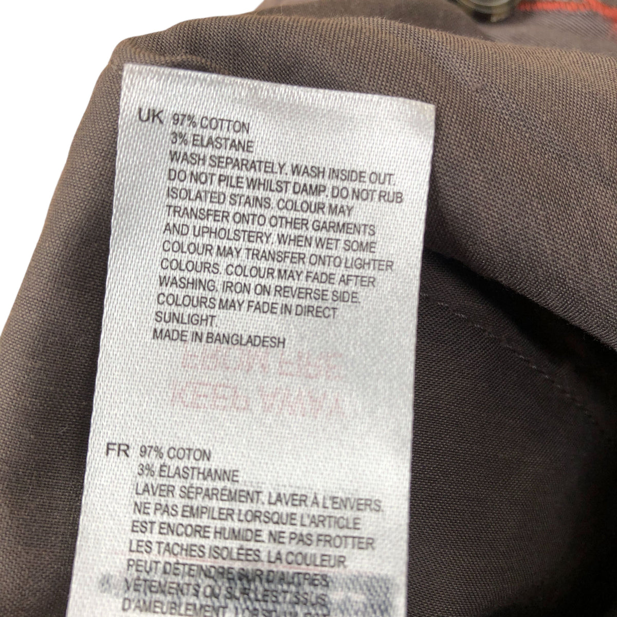 Men's Chinos Trousers UK Size 30R Casual Cotton Stretch