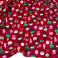 Festive Pyjama Set XXL Women's Red Christmas Patterned Sleepwear