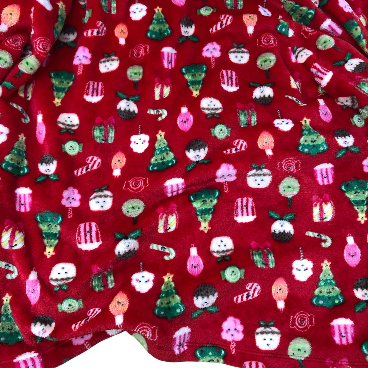 Festive Pyjama Set XXL Women's Red Christmas Patterned Sleepwear