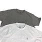 Luke Men's Classic T-Shirt 3 Pack Size 3XL White Grey Black