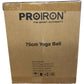Proiron 75cm Purple Yoga Ball Gym Fitness Pilates Exercise Equipment