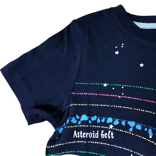 Mini Boden Navy Solar System T-Shirt - 11-12 Years
