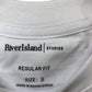 River Island Studios White Sleeveless T Shirt Size S Regular Fit Cotton