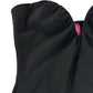 River Island Black Strapless Midi Dress UK12 Women's Sleek Bodycon