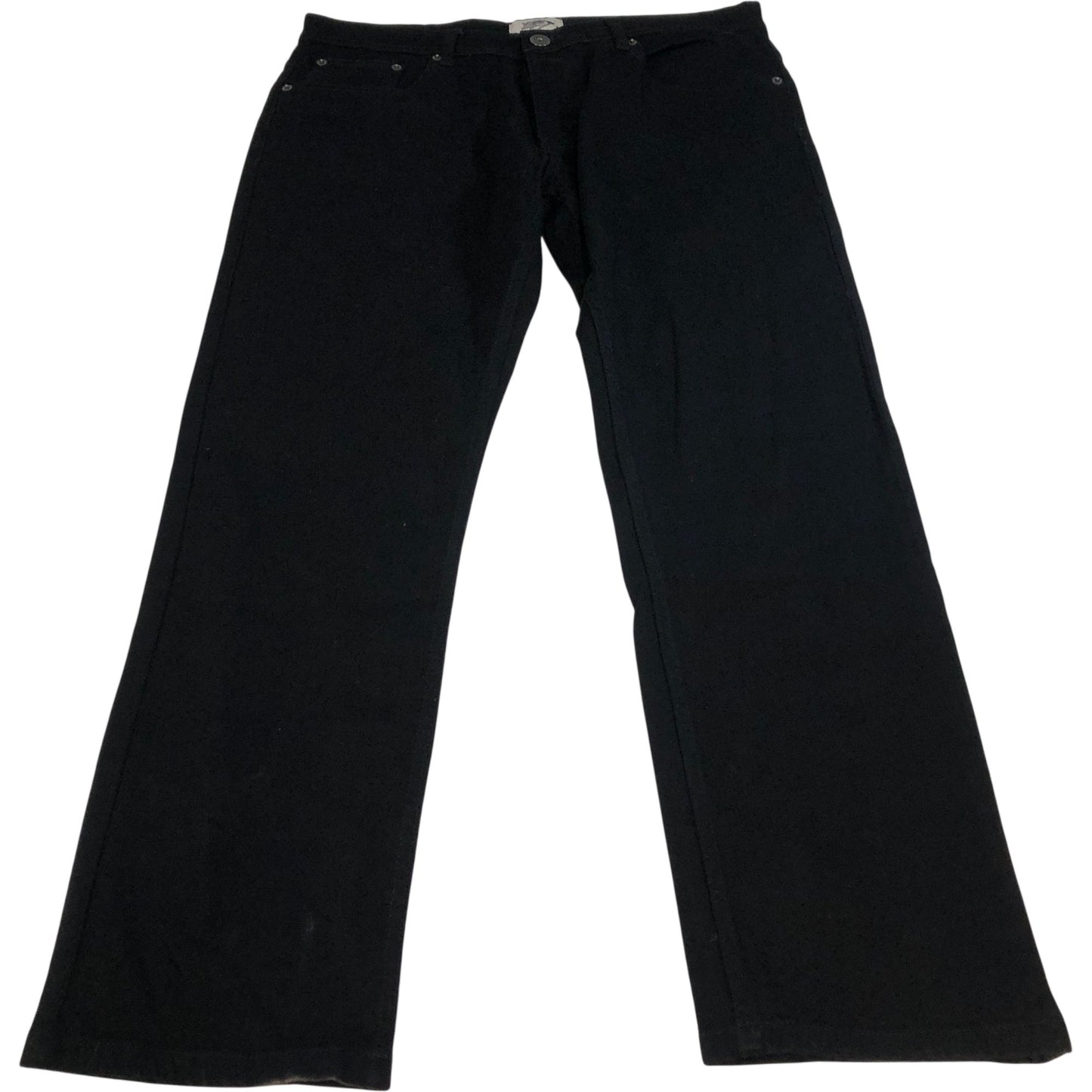 Kangaroo Poo Black Jeans W36 L32 Men's Stretch Cotton Slim Fit Classic Style