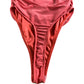 River Island UK S Women's Coral Halter Neck Stretchy Bodysuit