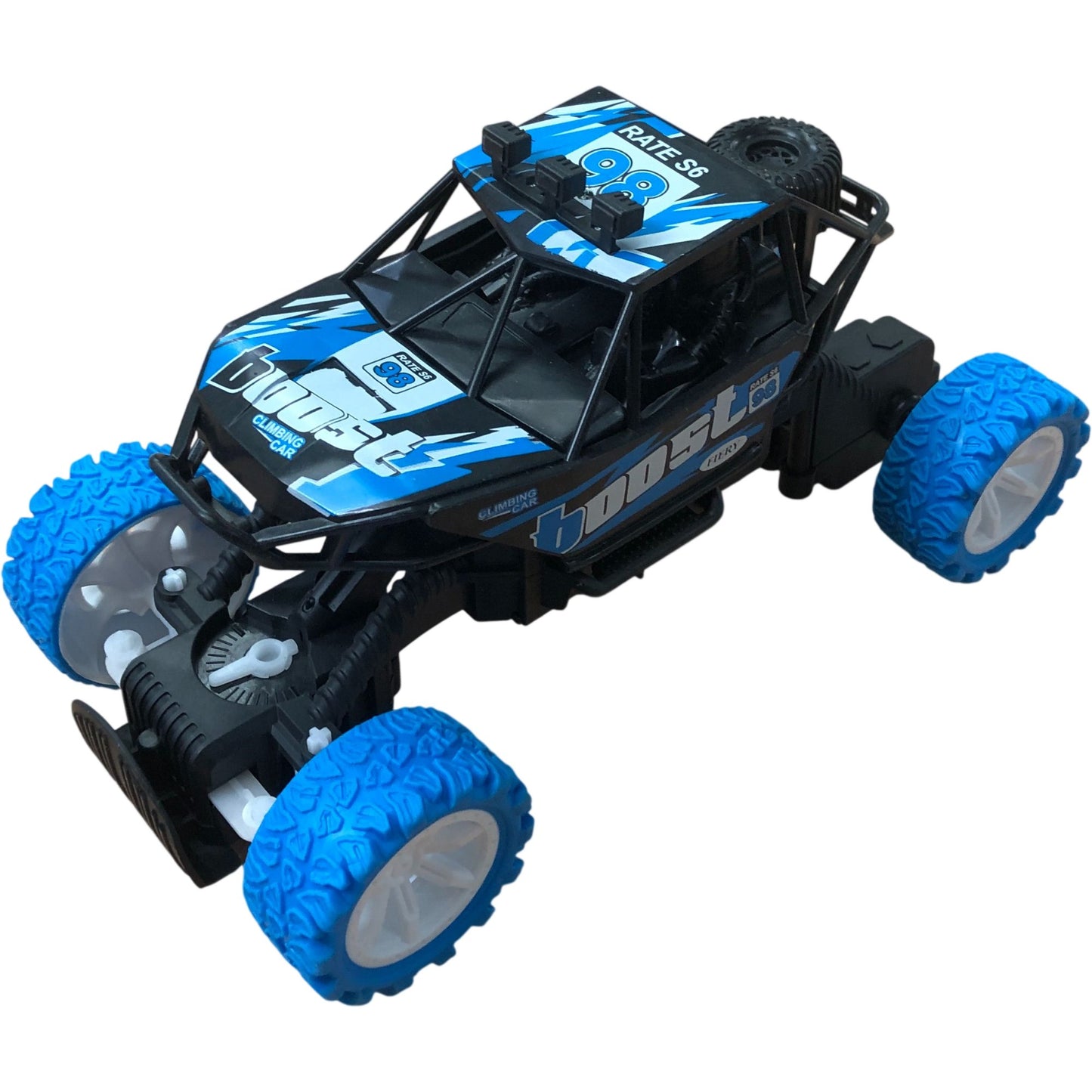 Boost Climbing Car R/C Remote Control 1:16 Off-Road Toy Vehicle Blue
