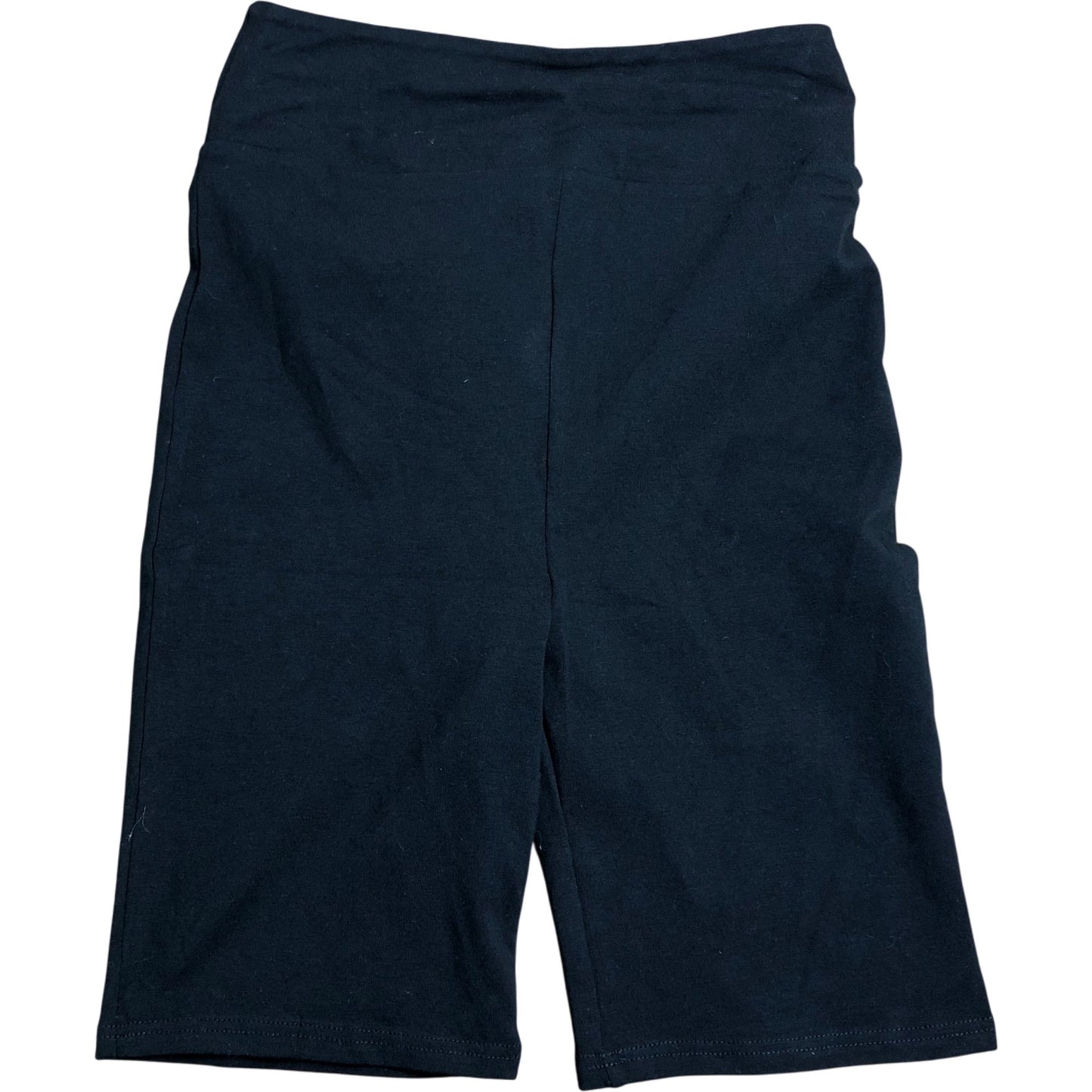 River Island Black Cycling Shorts UK8 Women's Stretch Fabric High Waist