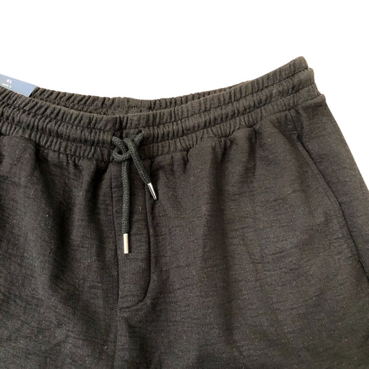 River Island Indigo Projects Men's Tapered Joggers Black Size L
