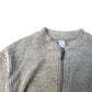 Kids Light Grey Zip Up Cardigan Ribbed Knit 4 Years