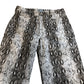 River Island Snake Print Trousers Women's Casual Wide Leg Style UK16