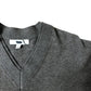 Grey Wool Blend Sweatshirt M Women's Long Sleeve Knit