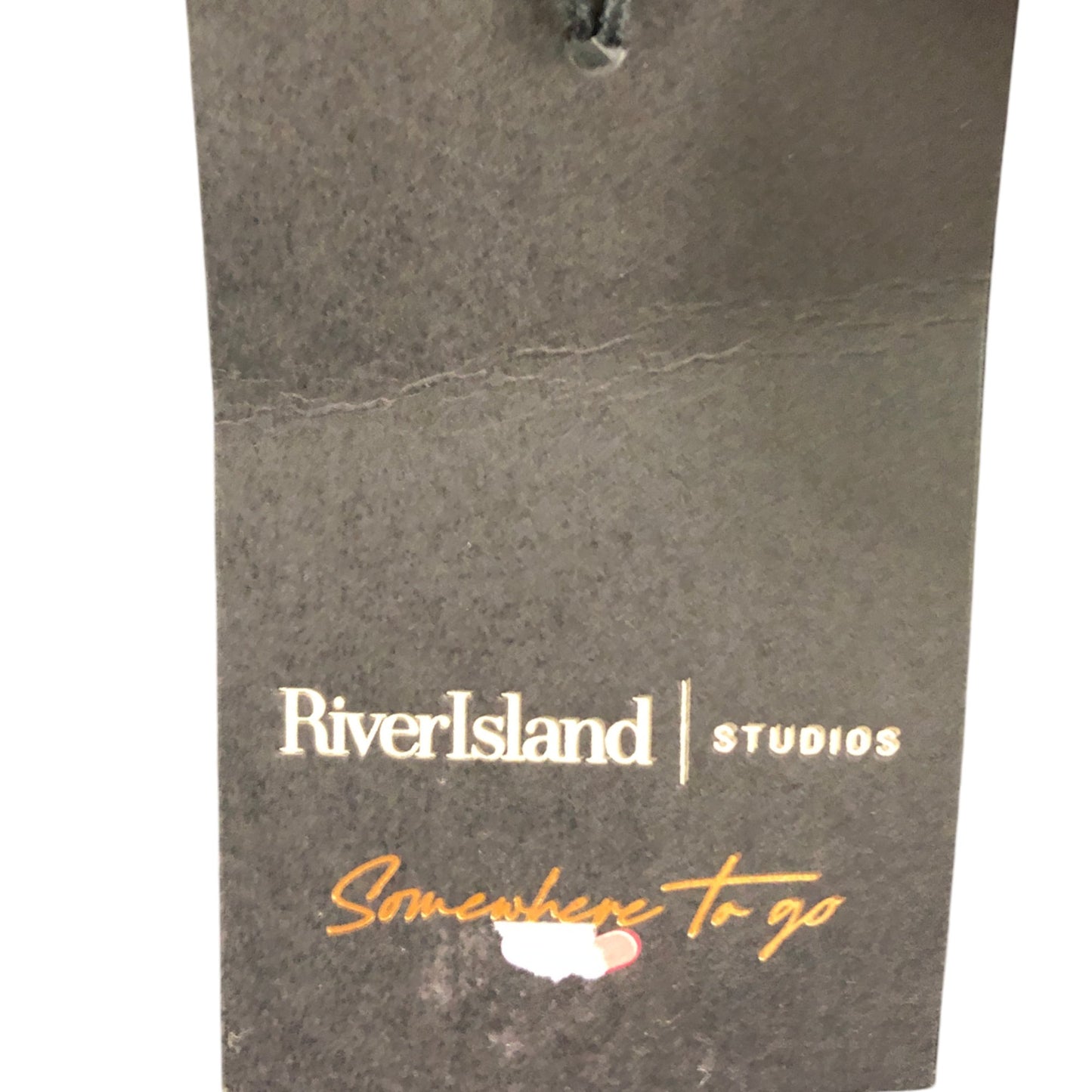 River Island Black Sheer Dress UK14 Women's Flowing Lightweight Layered Style