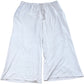 Pale Pink Wide Leg Casual Trousers