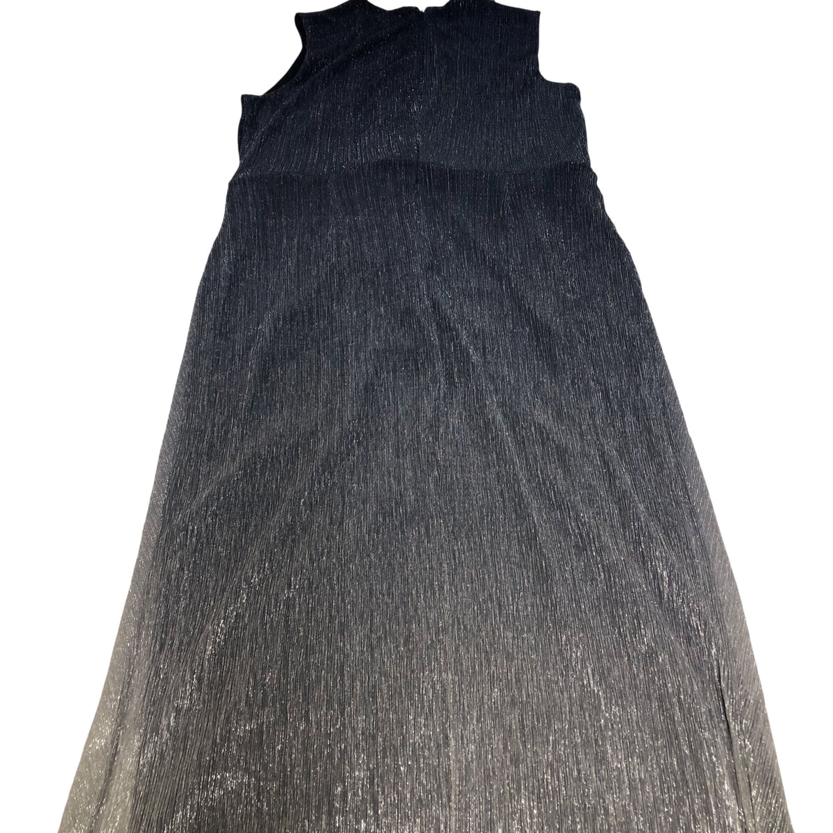 Evening Dress Women's Sleeveless Blue Shimmer Maxi Formal UK18