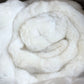 RUIKASI Queen Size Blanket 220x240 cm Soft Fluffy Throw Off White