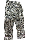 River Island Kids Leopard Print Pajama Bottoms Age 9-10 Years Girls Sleepwear