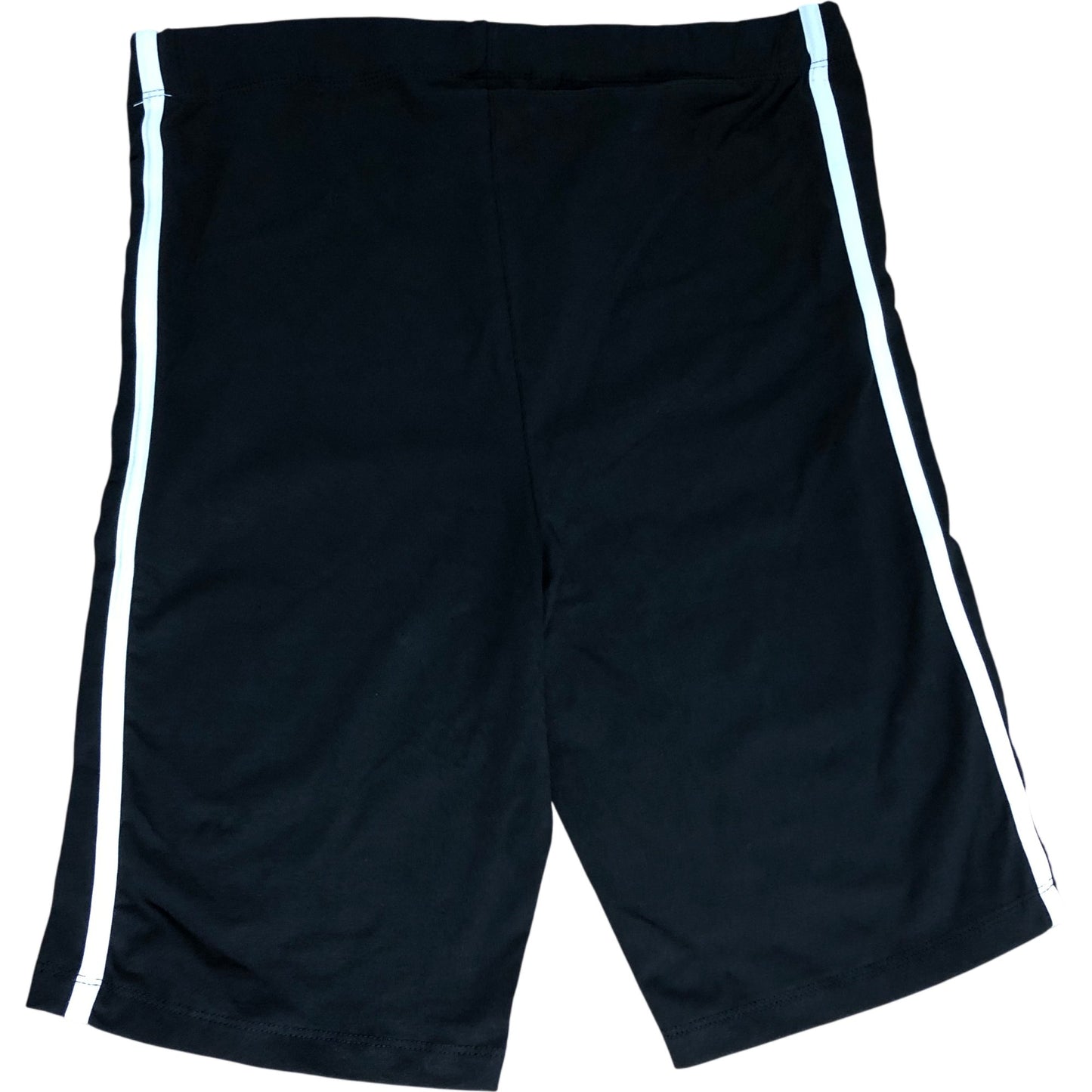 Yours Clothing Black Sports Shorts Women's Cotton Blend Activewear