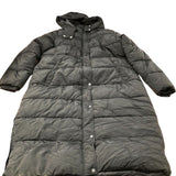 Puffer Jacket UK20 Women's Long Black Hooded Lightweight Outerwear