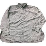 Baukjen Long Sleeve Shirt 100% Tencel Lyocell Size 12 Green Casual Shirt