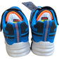Skechers S Lights Vortex 2.0 Kids Blue Navy Trainers Light-Up Shoes Size 13
