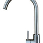Modern Kitchen Tap Stainless Steel Curve Mixer Water Faucet with Hoses
